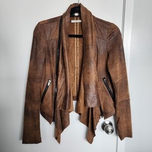 Dex leather jacket/blazer